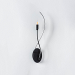 733517 Бра RAGNO 1х40W E14 ЧЕРНЫЙ МАТОВЫЙ