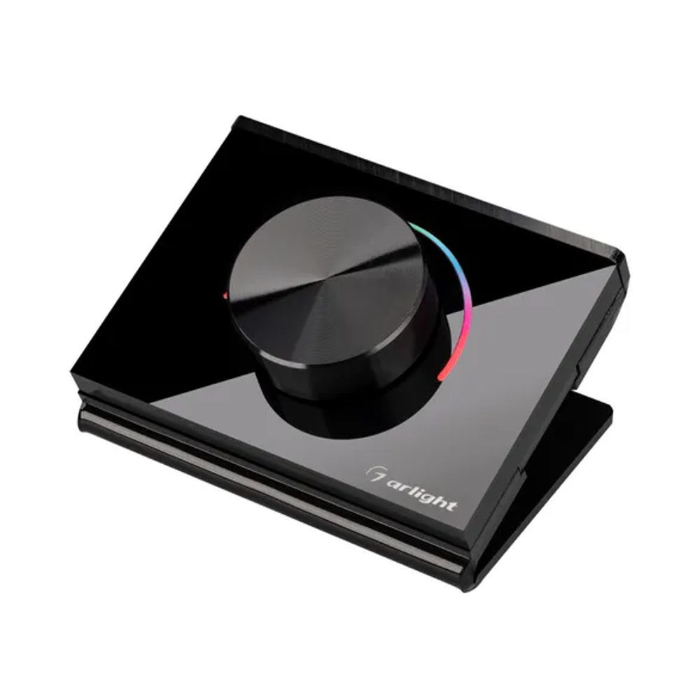 Панель Rotary SMART-P100-RGB Black (3V, 2.4G) (Arlight, IP20 Пластик, 5 лет) 031957