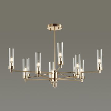 Люстра потолочная 5274/10C золото Kamilla Lumion