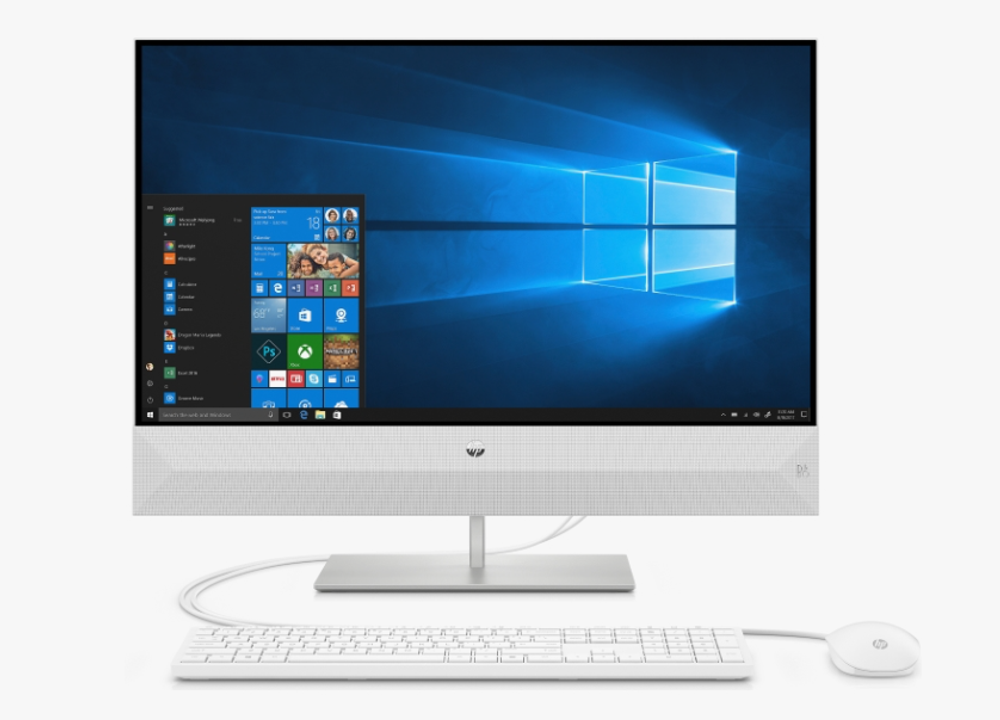 24" Моноблок HP Pavilion 24-xa1001ur (1920x1080, AMD Ryzen 3 3300U, RAM 8ГБ, SSD 256ГБ, AMD Radeon Vega 6, Win 10Pro)