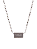 Кулон из стали "Forever" на цепочке 60 см