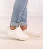 Кожаные кроссовки laney croc Kurt Geiger - белый(9611110149)