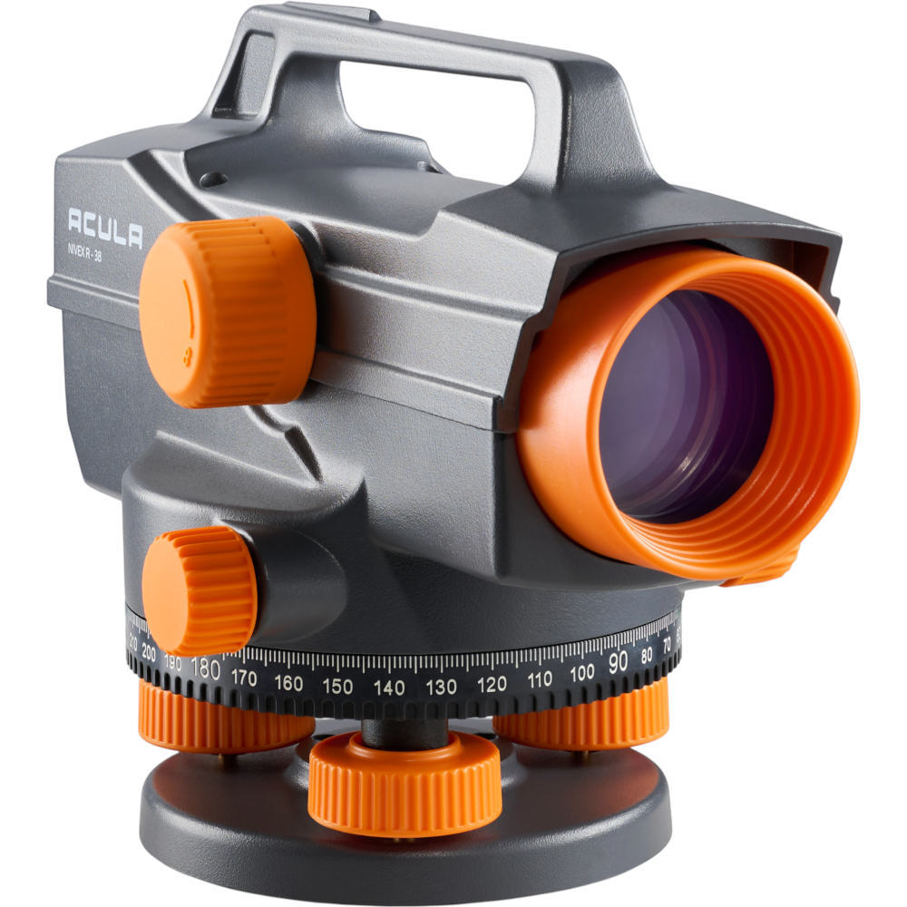 Оптический нивелир ACULA NIVEX R-38 высокоточный с усиленной защитой от ударов,вибраций,воды и пыли