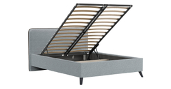 Кровать Мия 160 серая
