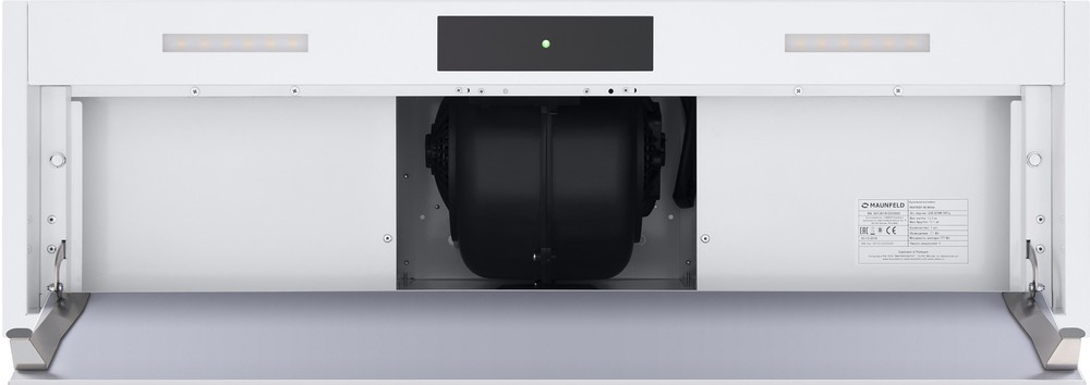 Встраиваемая вытяжка Maunfeld FANTASY 90 White