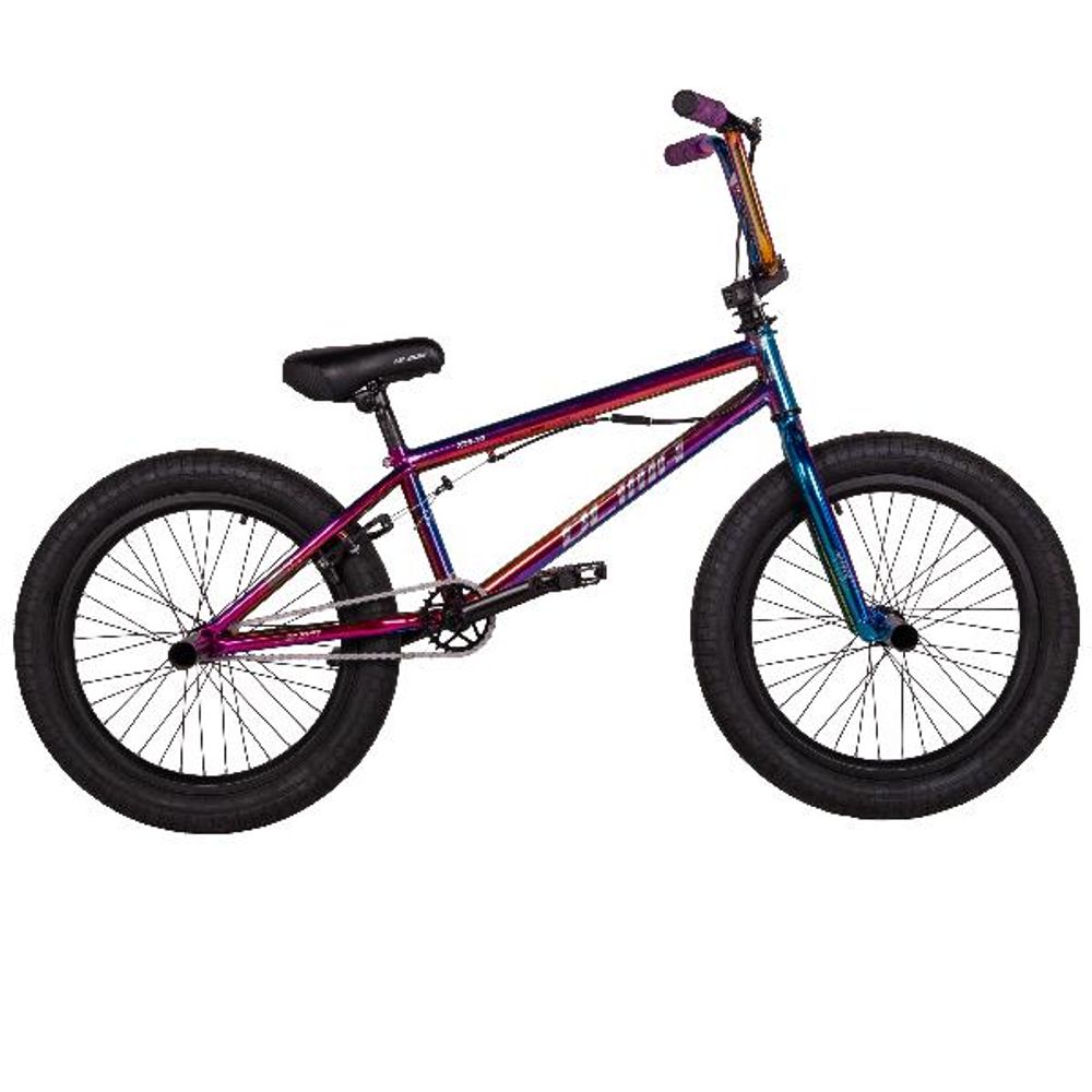 Велосипед 20" OCIMA BMX XZQ-20 Electro Plating Rainbow (Chameleon)