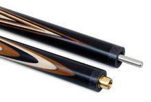 Кий / пирамида 2-pc &quot;Классика&quot; (термограб черный, белый) 13 запилов