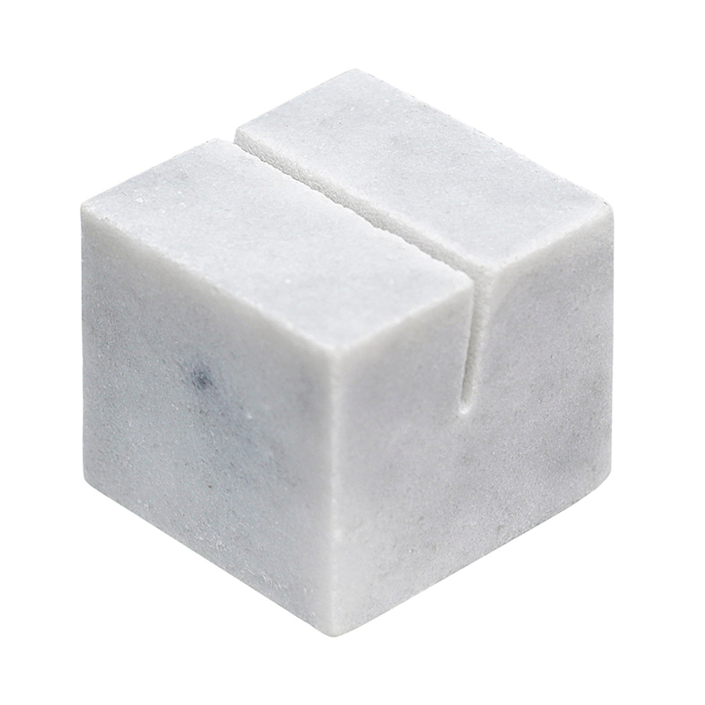 Набор держателей для именных карт marm, белый мрамор, 2 шт.