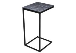 Журнальный столик Геркулес 30х34х62 серый мрамор