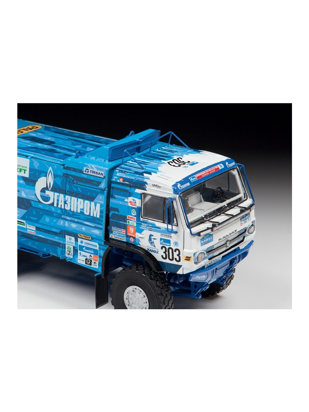 Сборная модель ZVEZDA Автомобиль KAMAZ-43509 "KAMAZ-Master", 1/43