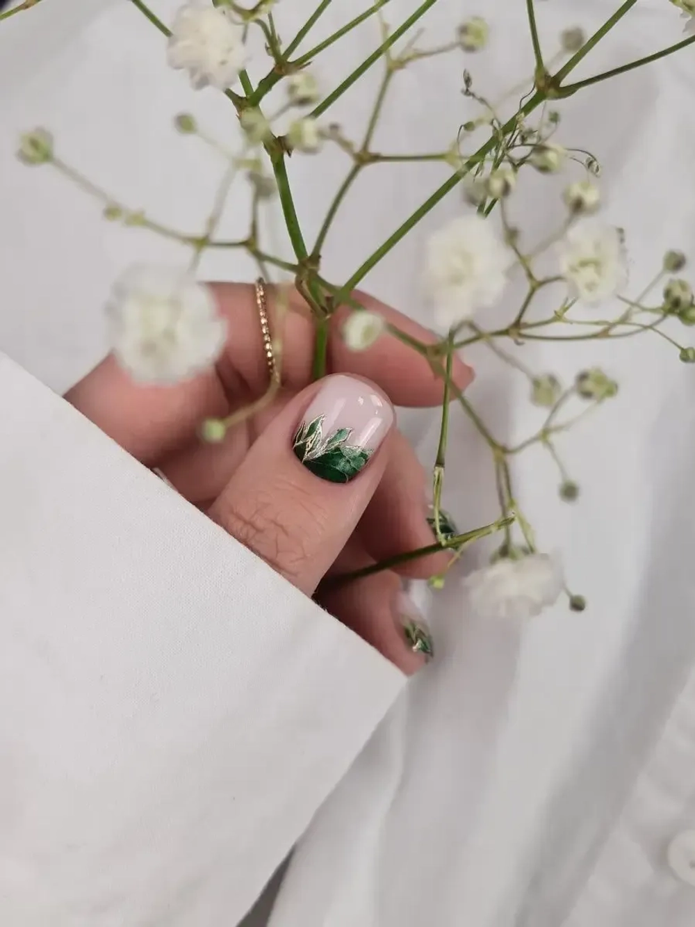Lucky Rose Слайдеры наклейки для ногтей Foil 100