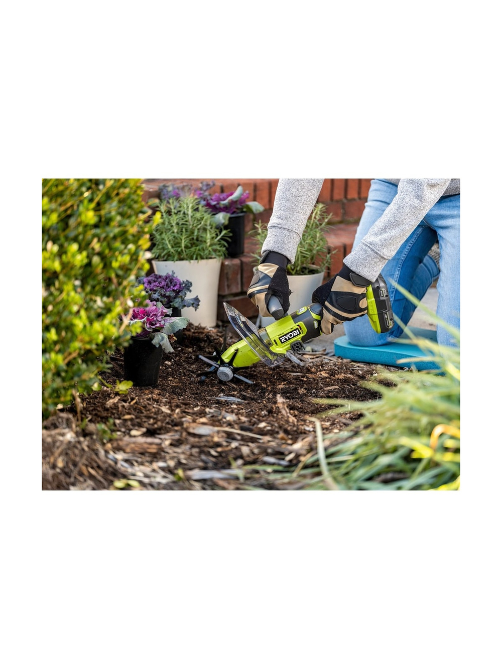 Ручной культиватор Ryobi ONE+ 18В RY18HCA-0 5133005766