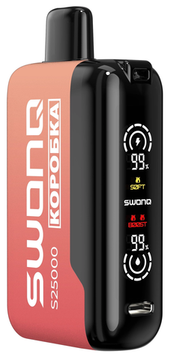 Купить Одноразовый Pod Swonq S25000 - Яблоко Клубника Персик (25000 затяжек)