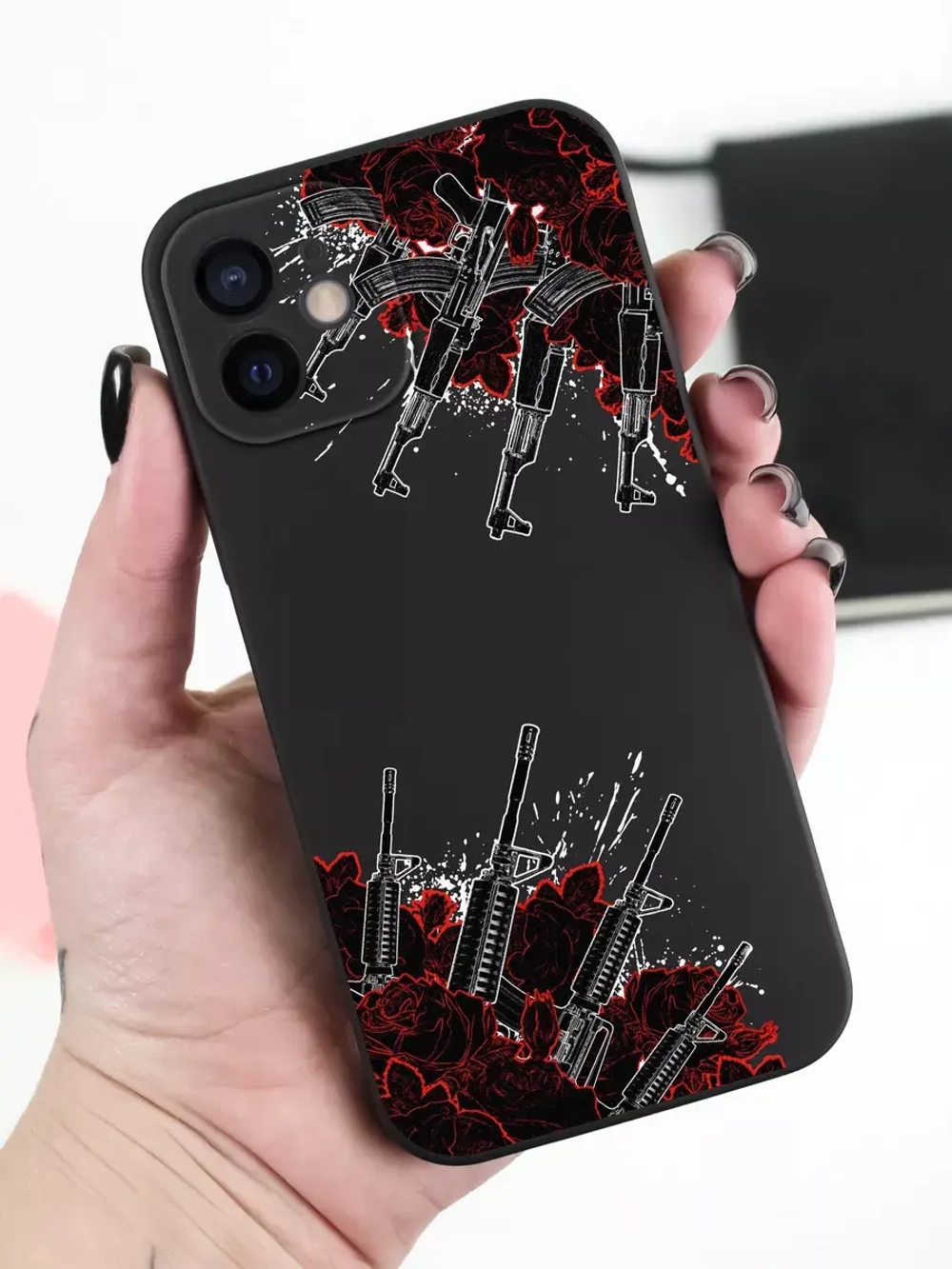 Чехол на iPhone 12 mini с принтом