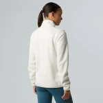 Женская флисовая толстовка The North Face Glacier Fleece 1/4 Zip белая