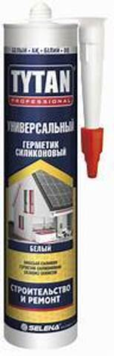 Герметик силиконовый универсальный 85мл прозрачный Tytan (Титан) Professional