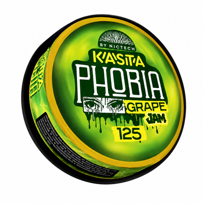 KASTA PHOBIA GRAPE JAM (125 МГ) - ВИНОГРАДНЫЙ ДЖЕМ