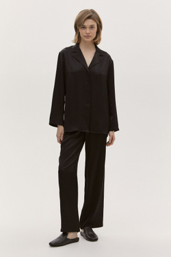 Брюки прямые черные