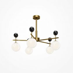 Люстра на штанге Maytoni Museo MOD436PL-05BS