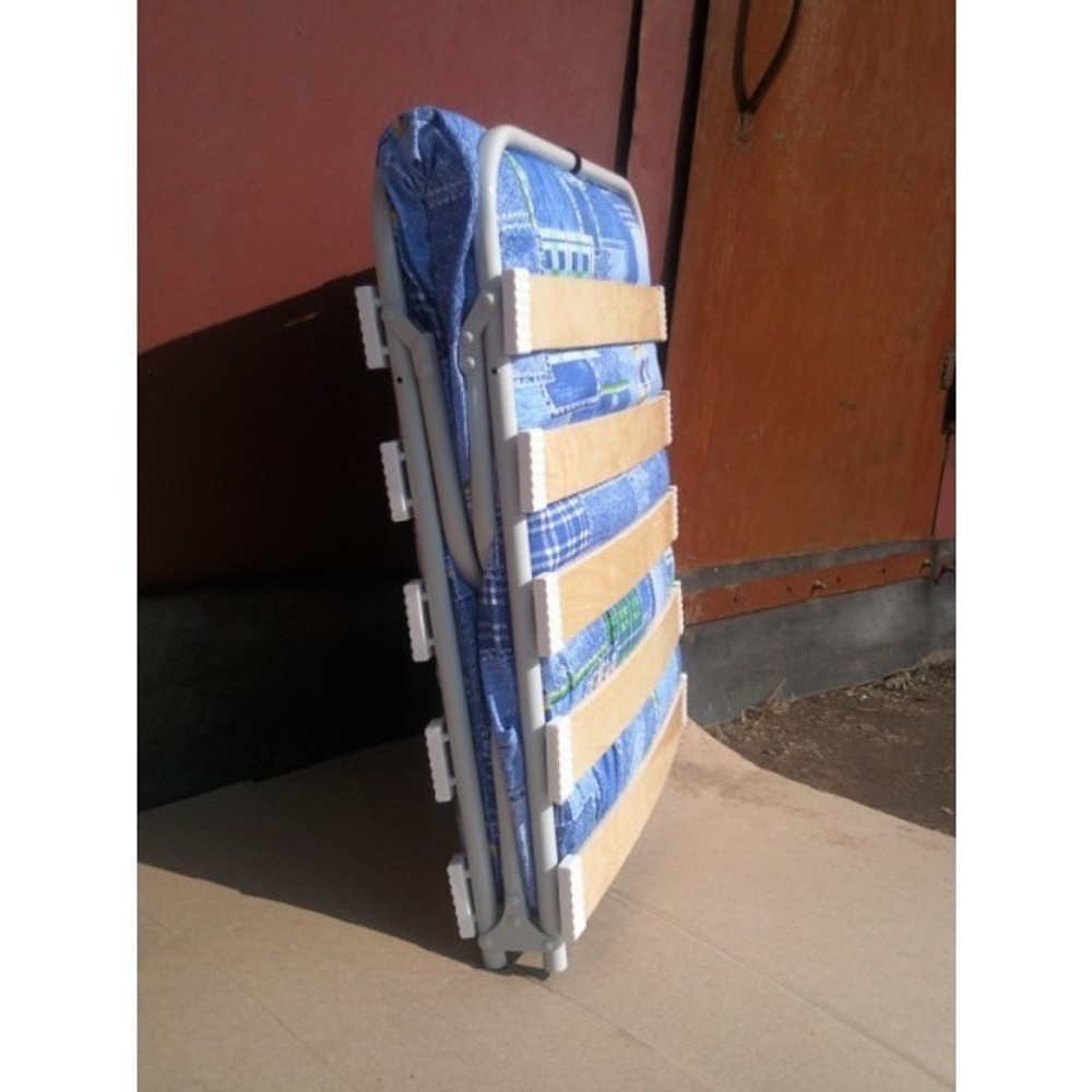 Кровать раскладная детская на ламелях с матрасом 1450х650х270 мм