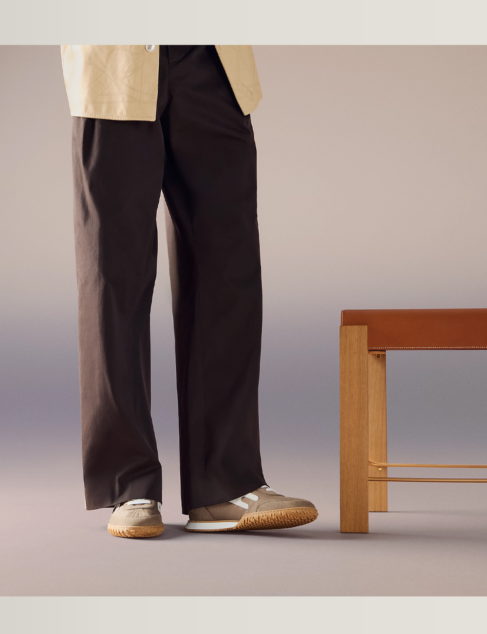 Hermes Jet Sneaker "Étoupe"