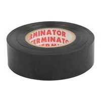 Изолента негорючая черная 19 мм 18,3 м Терминатор