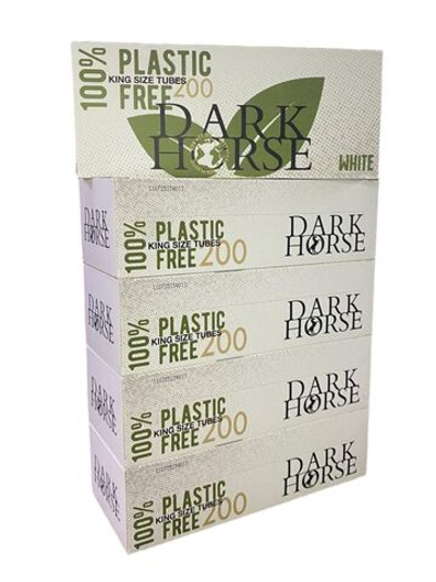 Гильзы для сигарет "Dark Horse" KS 8.1/15мм White 5х200шт (Комплект)