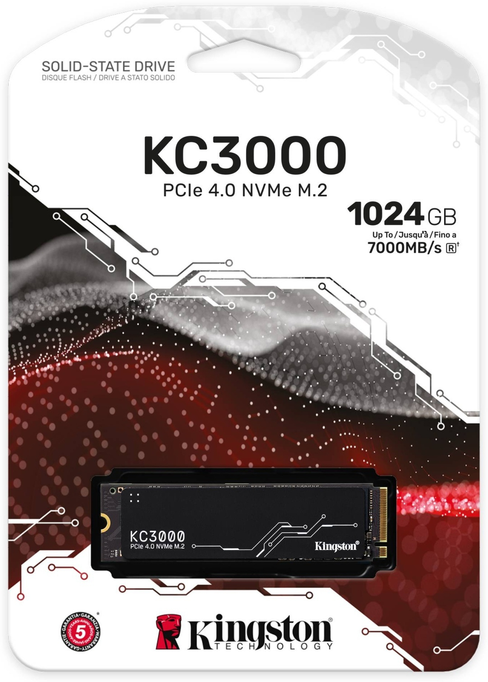 SSD Kingston KC3000 SKC3000S/1024G 1024 Гб