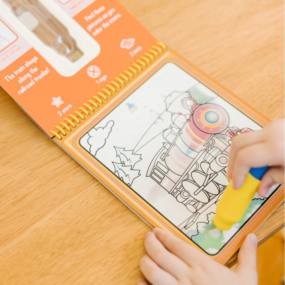 Melissa & Doug - Книжка-раскраска Water Wow! Транспортные средства 20155235