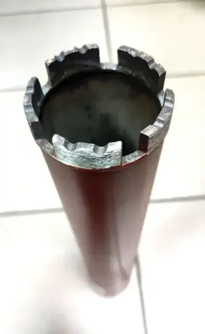 Коронка алмазная 56*450мм M22 (5 сегментов) мокрый рез Kannon
