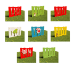 Забор уличный из экопластика 2, секция 1000х740 мм