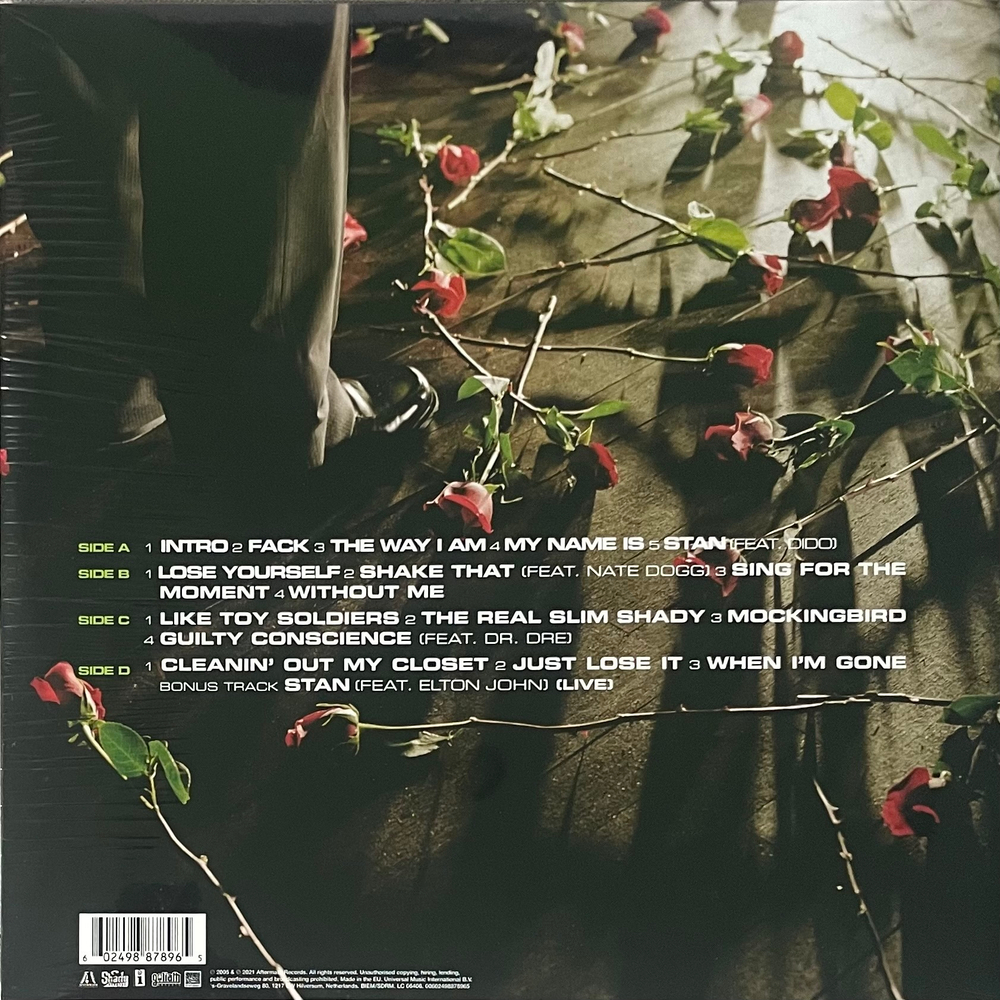 Eminem ‎– Curtain Call - The Hits 2LP (Европа 2021г.)