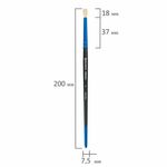 Кисть щетина, круглая № 4, BRAUBERG PREMIUM, 200990