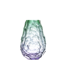 Ваза Moser Stones Alexandrite & Green, 31 см