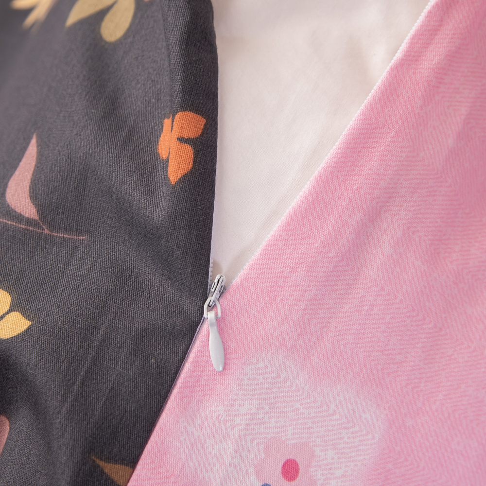 Комплект постельного белья Люкс Сатин 100% хлопок на резинке AR374