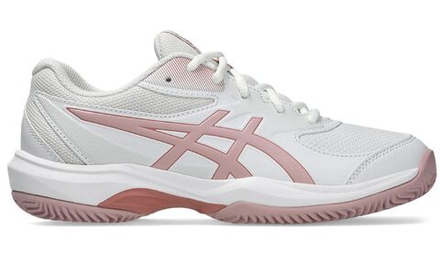 Детские теннисные кроссовки Asics Gel-Game GS Clay/OC - white/morganite