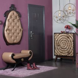 Вешалка настенная Квин Каштан Капучино 1