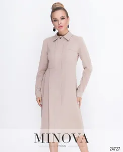 Платье 3099-бежевый Minova