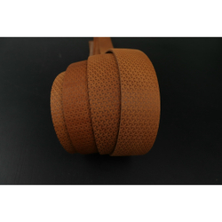 Ременная заготовка коньяк + Плита Древний узор