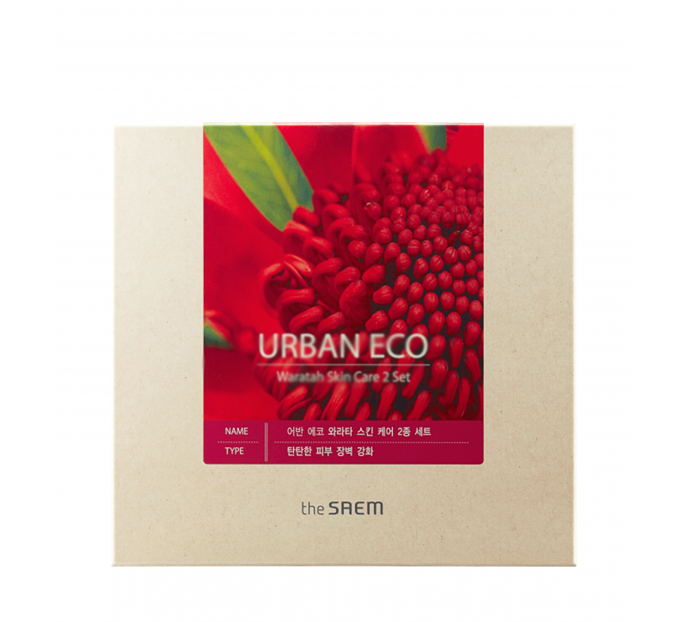 The Saem Urban Eco Waratah Skin Care Бьюти - набор для упругости кожи с экстрактом телопеи