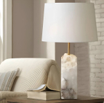 Table design lamp Square Raw by Regina Andrew