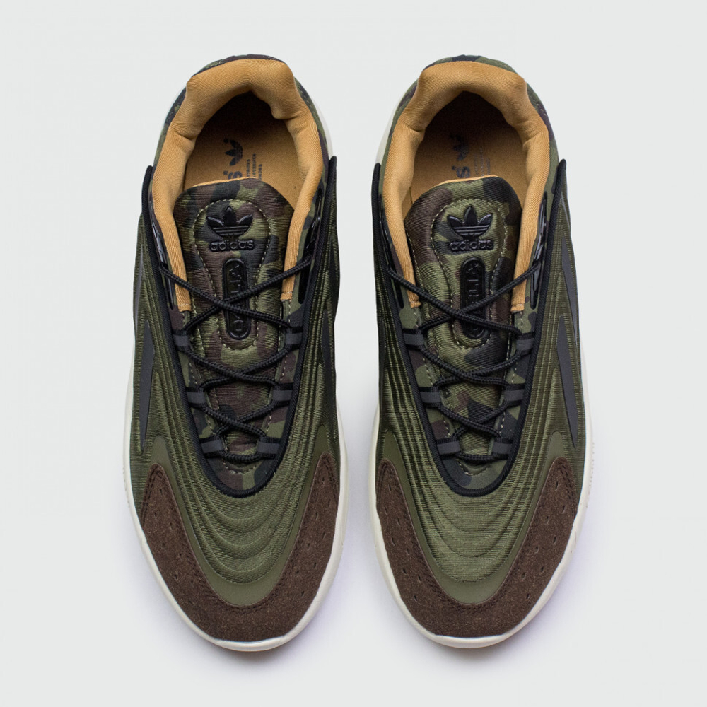 кроссовки Adidas Ozelia Green White