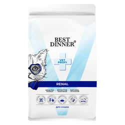 BEST DINNER Vet Profi Сухой корм для кошек, для поддержания функции почек 1,5 кг