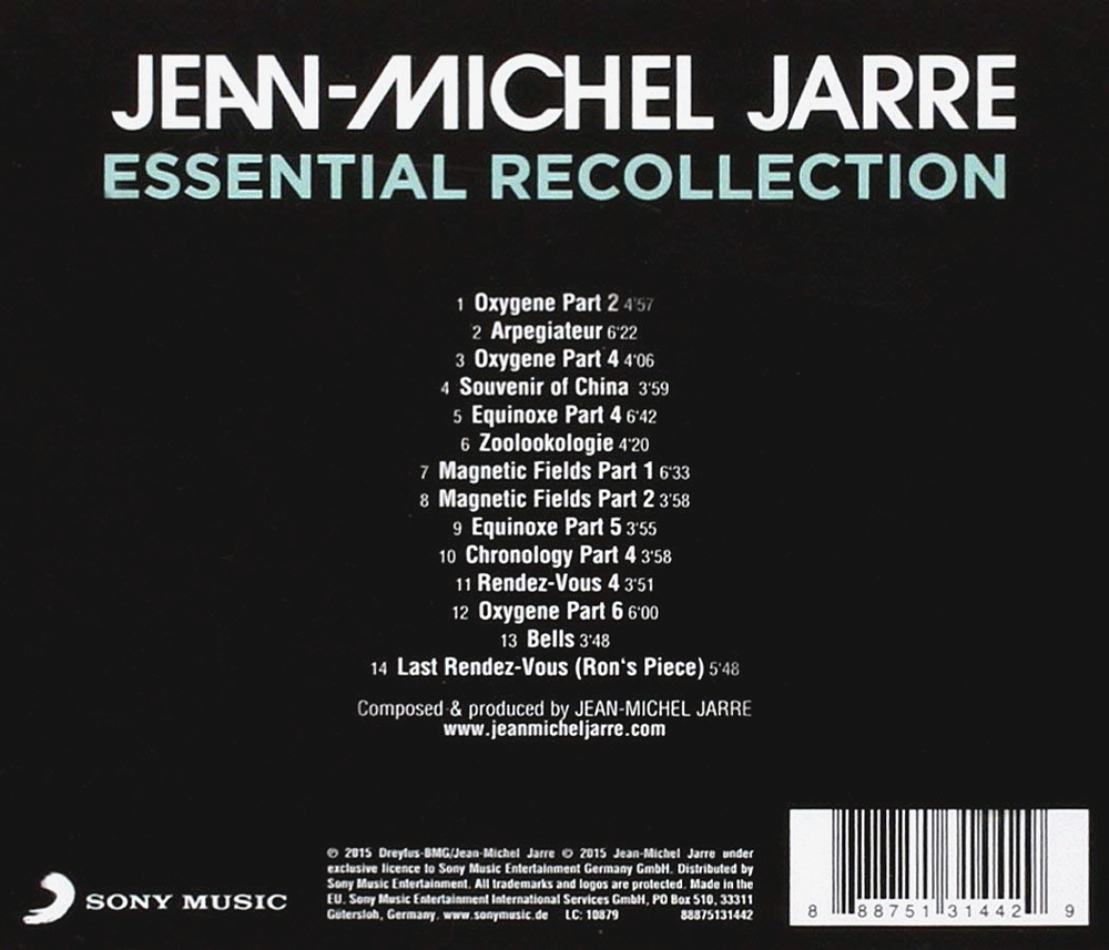 Jean-Michel Jarre / Essential Recollection (CD)
