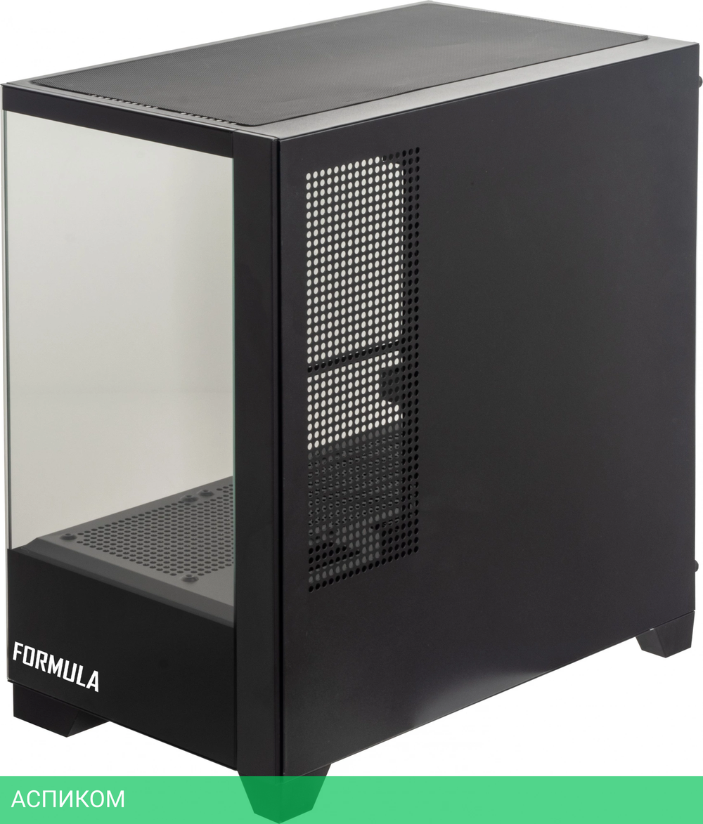 Корпус Formula Cristal Z1M черный без БП