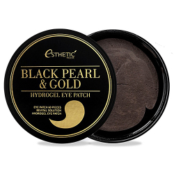 Esthetic House Патчи с черным жемчугом и золотом - Black pearl&gold hydrogel eye patch, 60шт