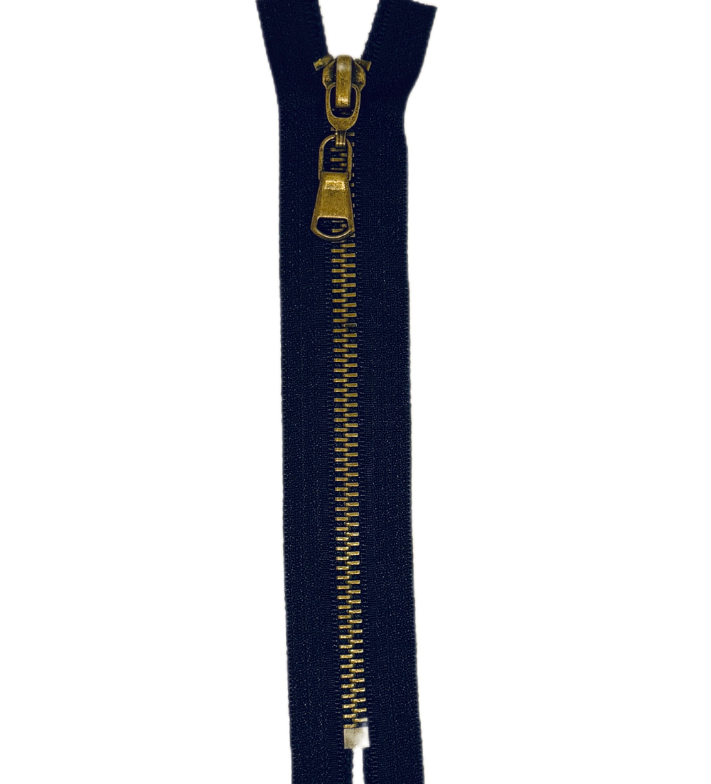 Застежка молния неразъемная 16см метал №5 Турция EMR