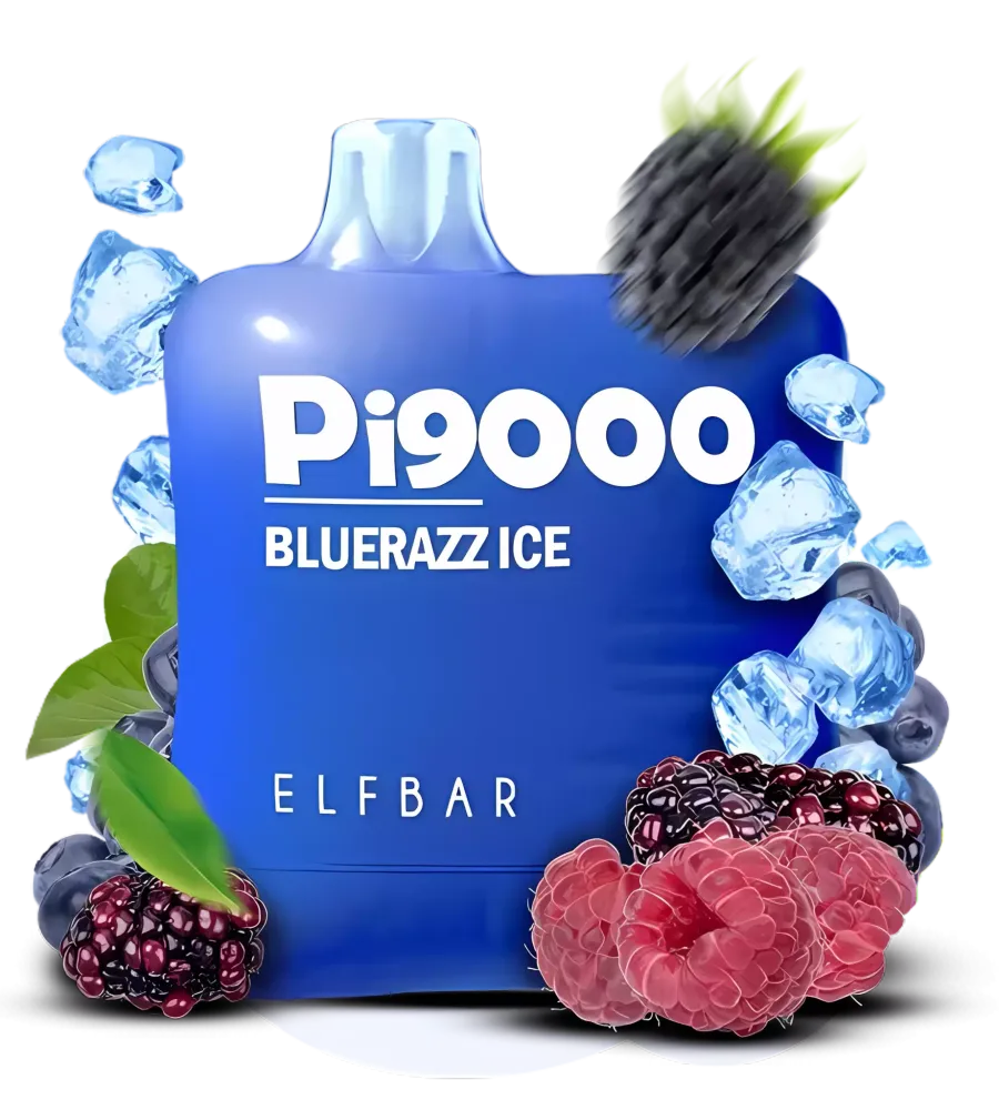 Elf Bar Pi9000 - Blue Razz Ice (nic 5%)