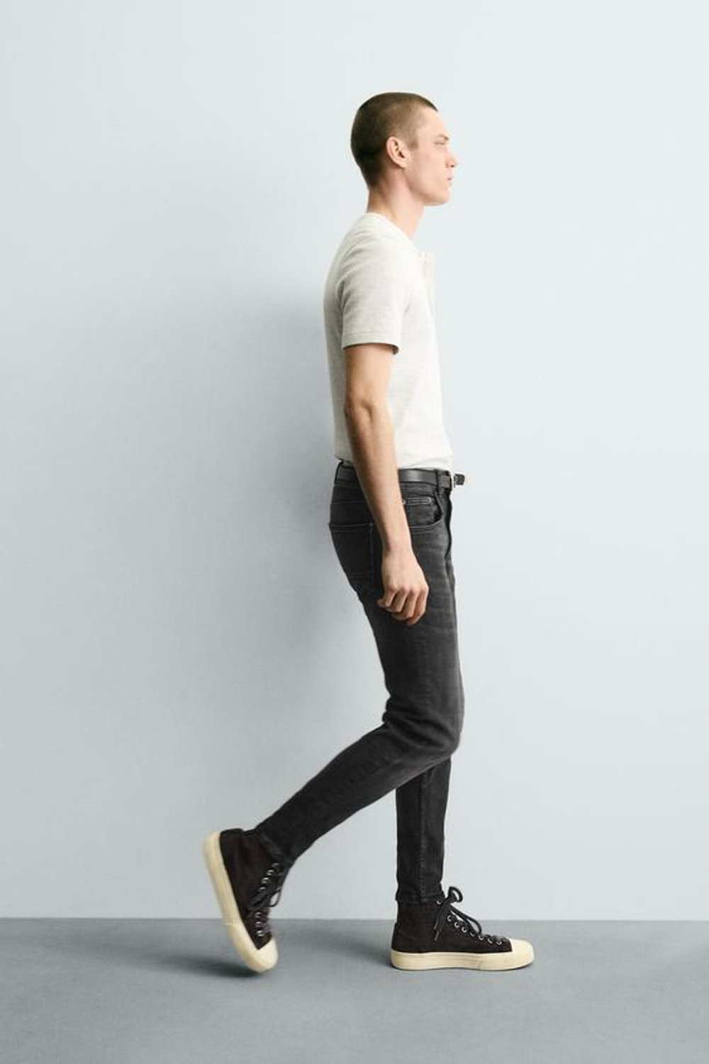 ZARA ДЖИНСЫ SKINNY FIT, ЧЕРНЫЙ
