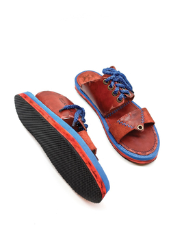 Шлёпанцы "Red&Blue"